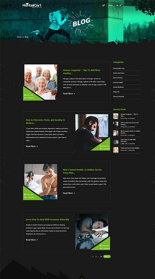 Healthcare eCommerce  Website Development screenshot 1